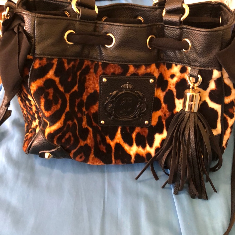Juicy cheetah purse